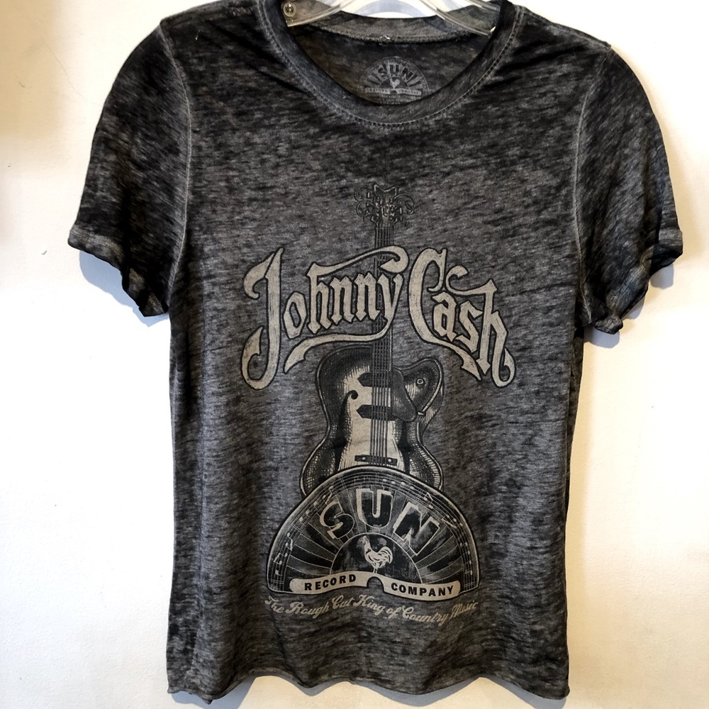 Johnny Cash Sun Records T shirt